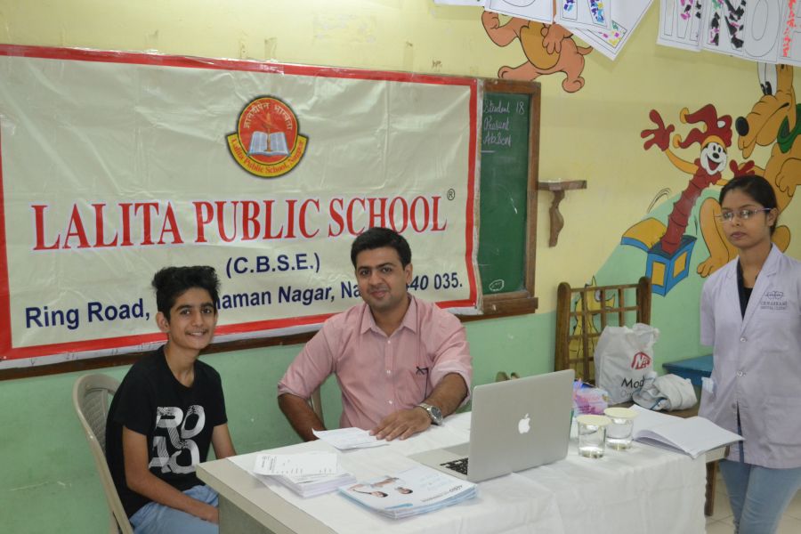 Dental Care Camp at Lalitha Public School