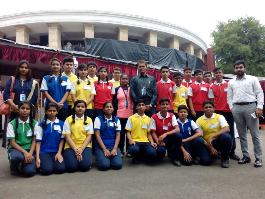 EDUCATIONAL VISIT TO VIDHAN BHAWAN , NAGPUR